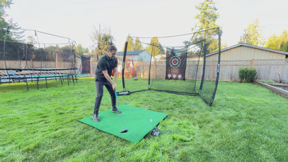Backyard Golf 10×10 Practice Net with Target Sheet